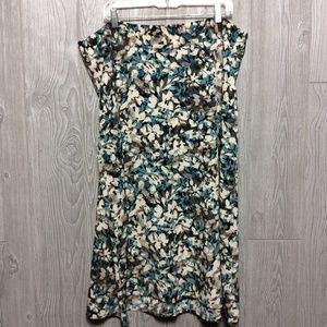 CJ Banks printed Skirt - Size 18W
